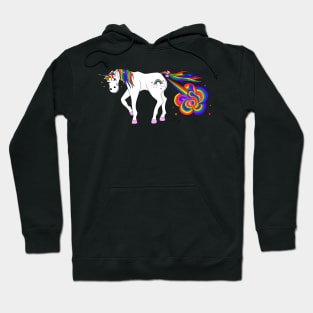 Rainbow Farting Unicorn Hoodie